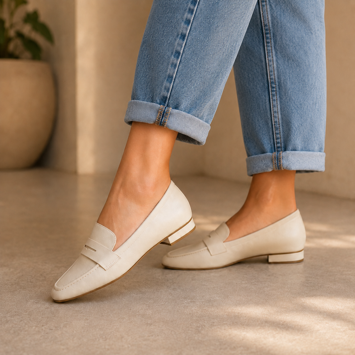 Mocassim Feminino Bico Fino Vizzano Ortoflex