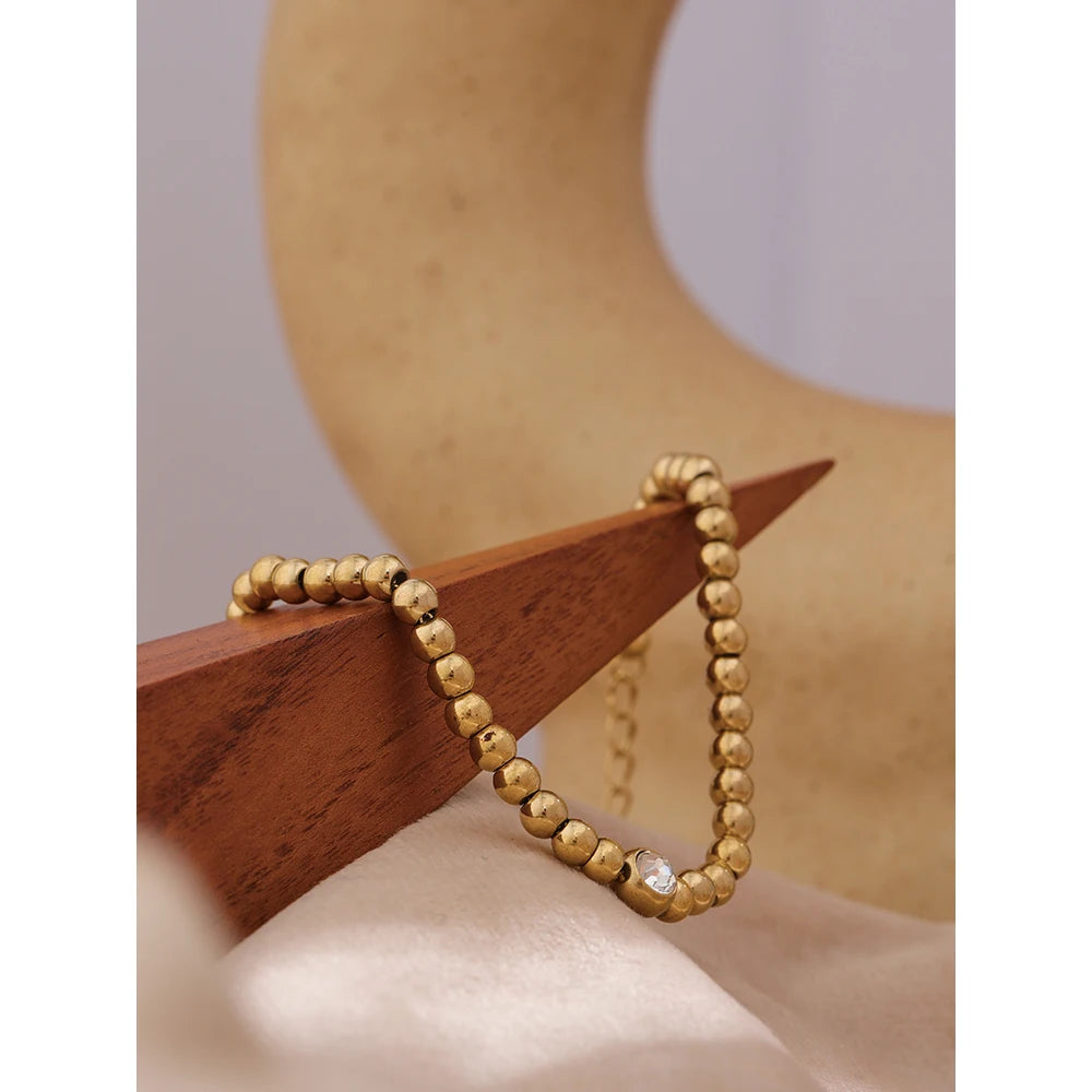 Pulseira Feminina Luxo Dourado,