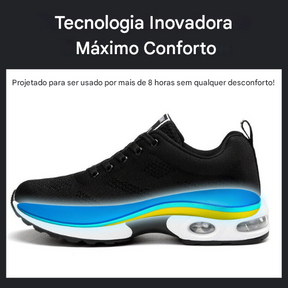 tenis ortopedico feminino rosa, tenis ortopedico feminino preto, tenis ortopedico feminino roxo, tenis ortopedico feminino branco