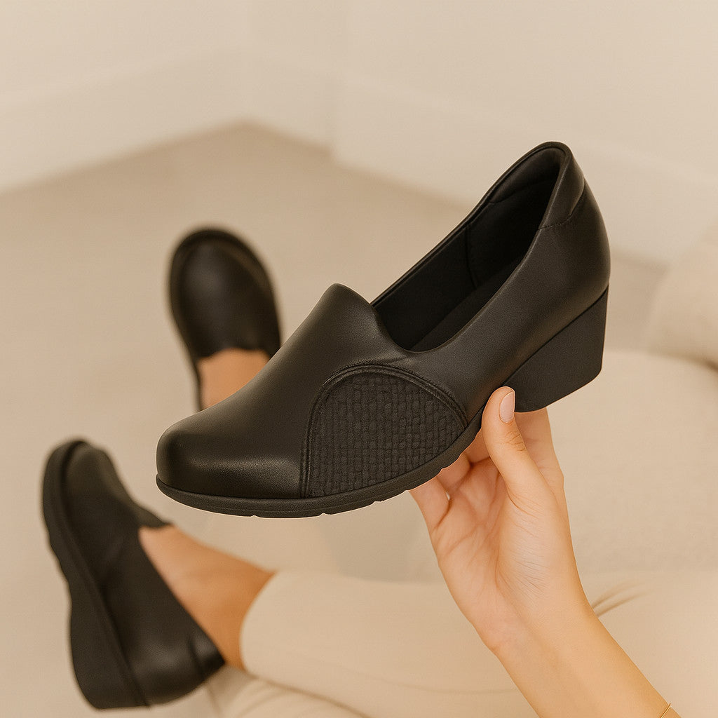 Sapato Feminino Ortopédico Modare Ultraconforto Joanete Salto Baixo