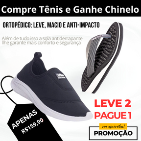 Tenis Ortopédico Confort Plus Flex