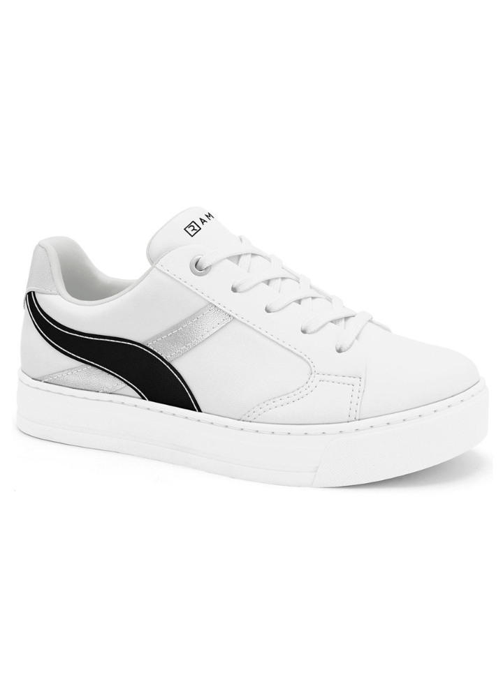 Tênis Feminino Ramarim Casual Plataforma Detalhe X