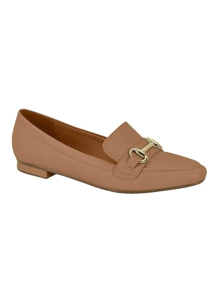 Sapato mocassim feminino Vizzano Bico Fino Confortável