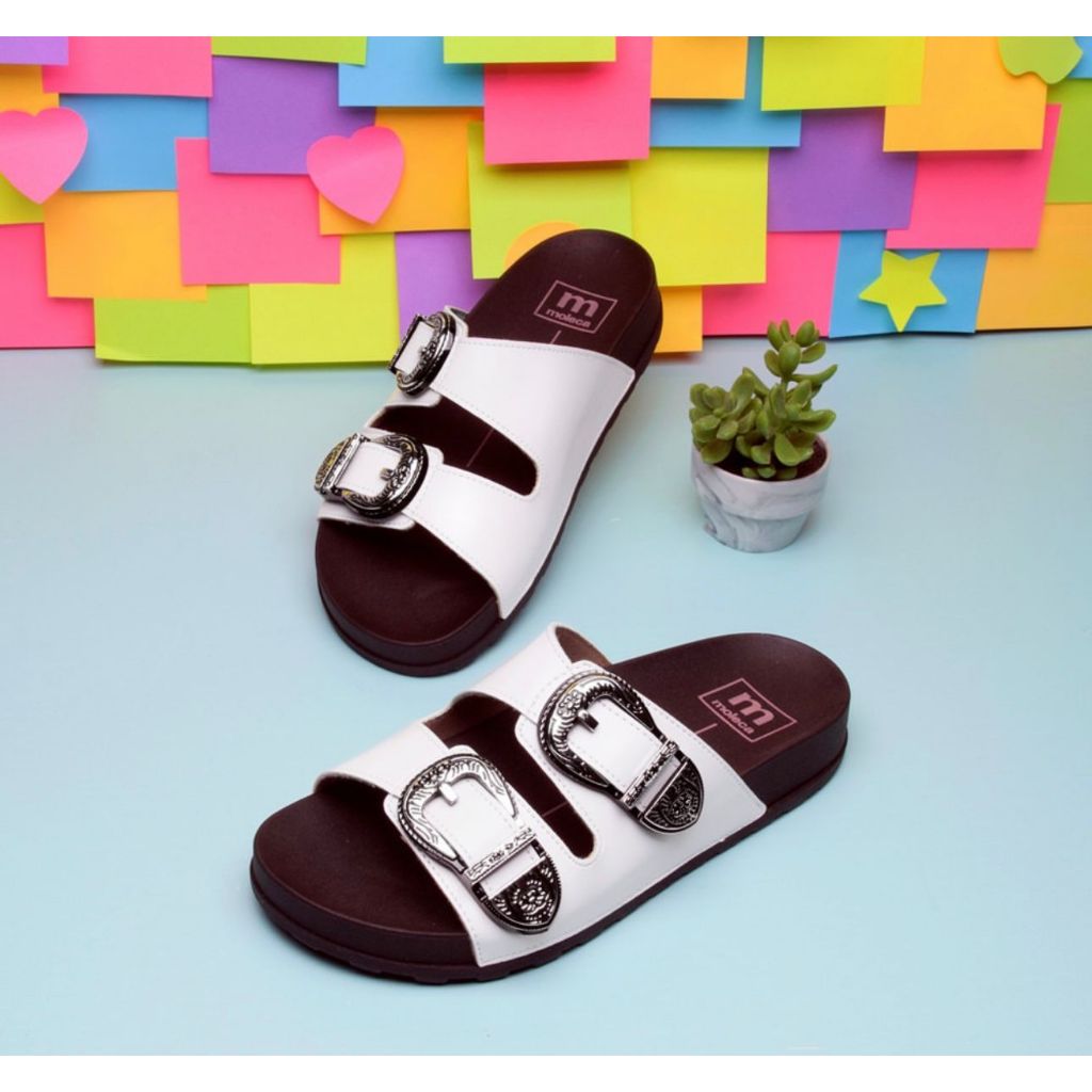 Sandalia Feminina Papete Fivela Slide Birken