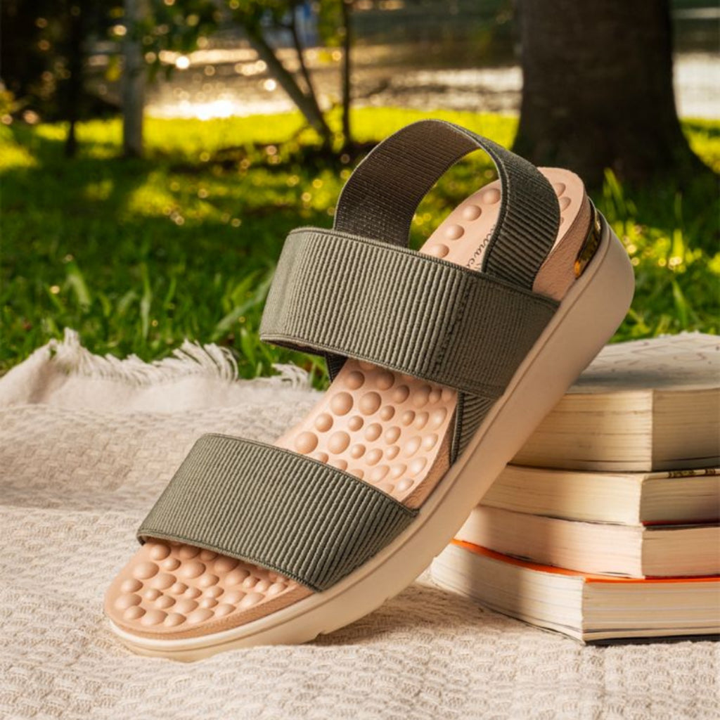 Sandália Feminina Modare Tira Elástica Canelado Ultra Conforto
