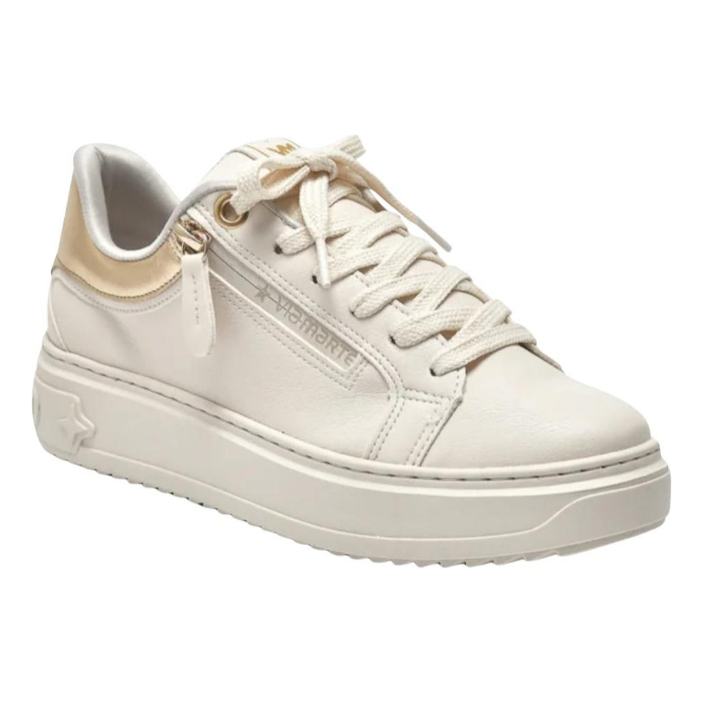 Tênis Via Marte Feminino Casual Lindo Novo Flatform Original com Ziper