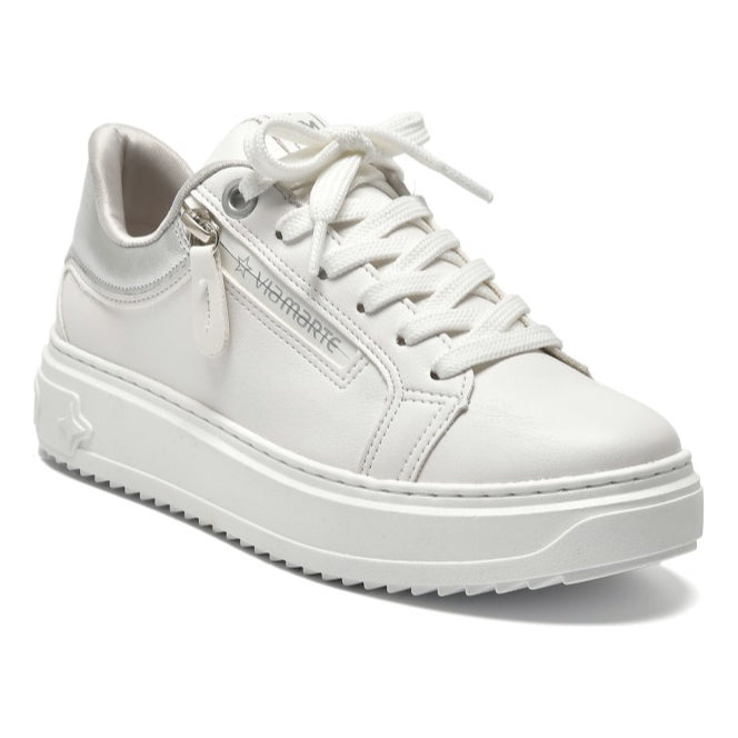 Tênis Via Marte Feminino Casual Lindo Novo Flatform Original com Ziper
