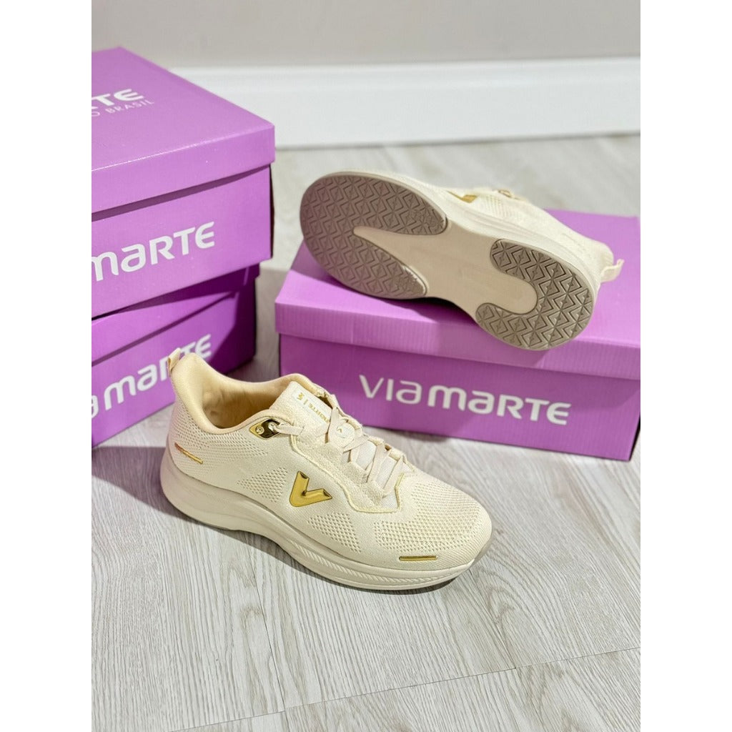 Tênis Via Marte Knit Casual Esportivo