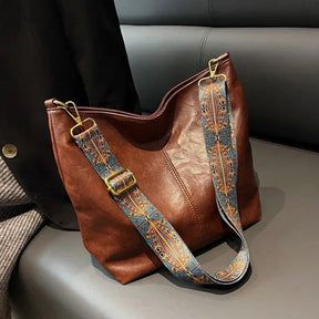 Bolsa de Couro Feminina Vintage