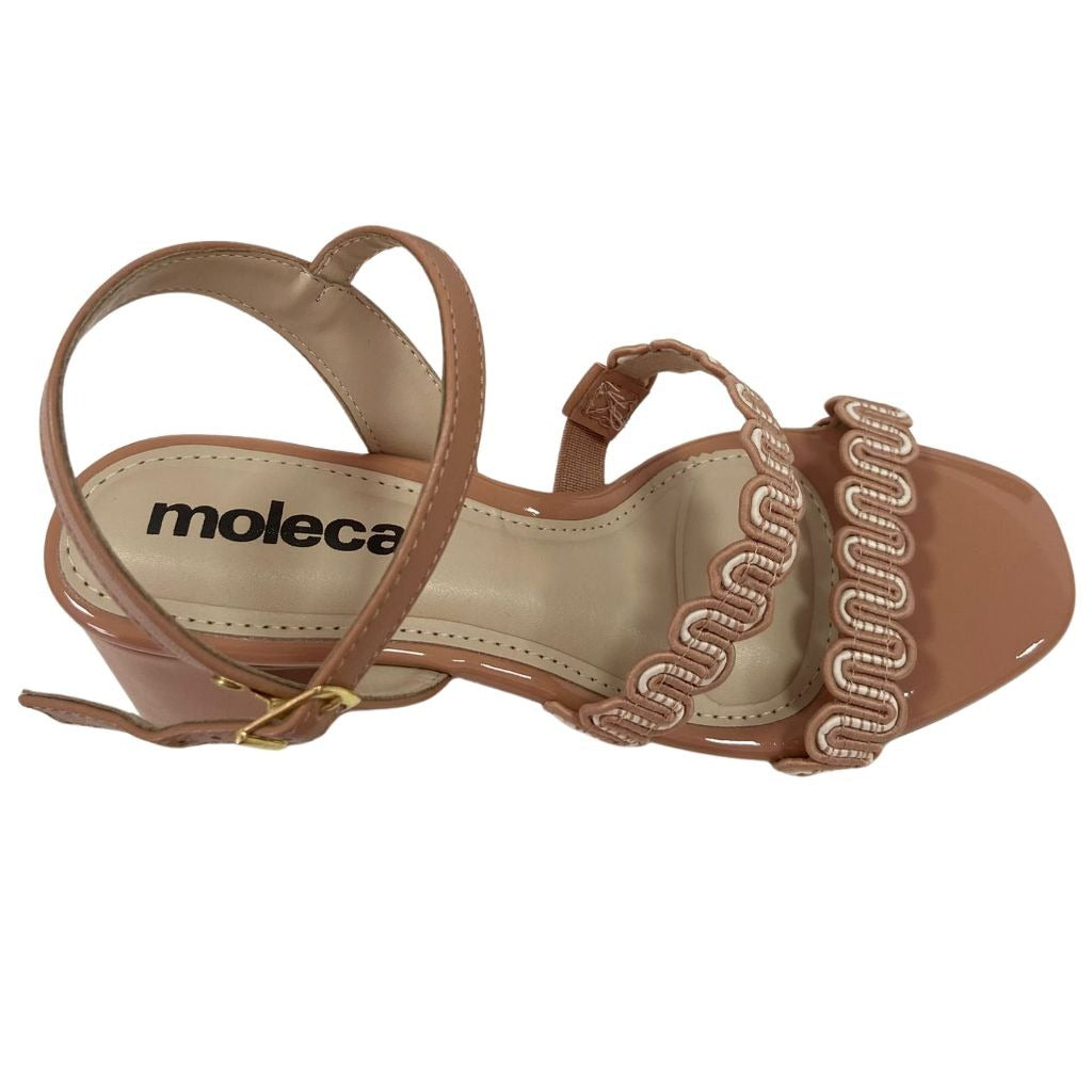 Sandália Moleca Feminina Salto Bloco 6 cm Ultra Comfort - Lançamento!
