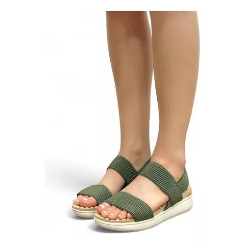 Sandália Feminina Modare Tira Elástica Canelado Ultra Conforto