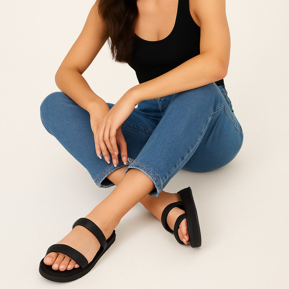 Sandália Papete Feminina Vizzano