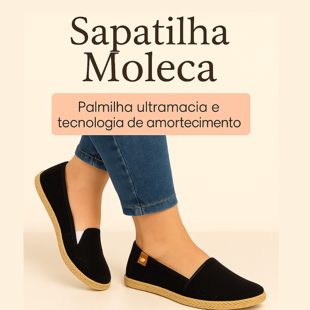 Sapatilha Ortopédica Feminina Moleca