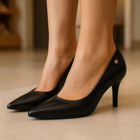 Scarpin Vizzano Feminino Salto Baixo Fino Macio