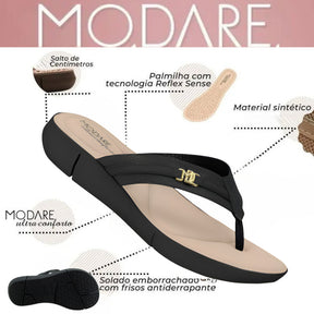 Chinelo ortopédico massageador Modare