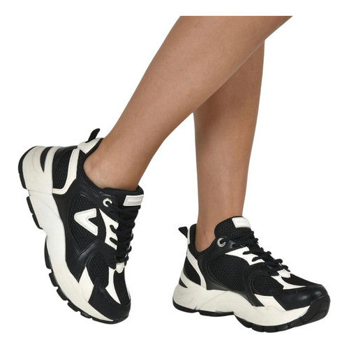Tênis Via Marte Sneaker Feminino Chunky Lindo E Novo Oferta Original