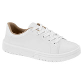 Tênis Feminino Casual Moleca Branco leve e Confortável