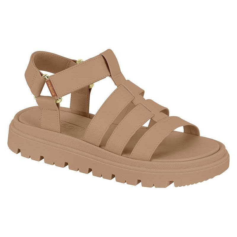 Sandália Papete Feminina Moleca Pescadora Flatform Conforto