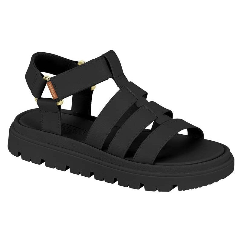 Sandália Papete Feminina Moleca Pescadora Flatform Conforto
