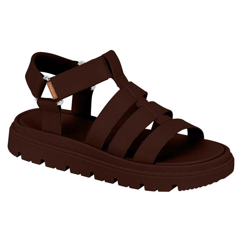 Sandália Papete Feminina Moleca Pescadora Flatform Conforto