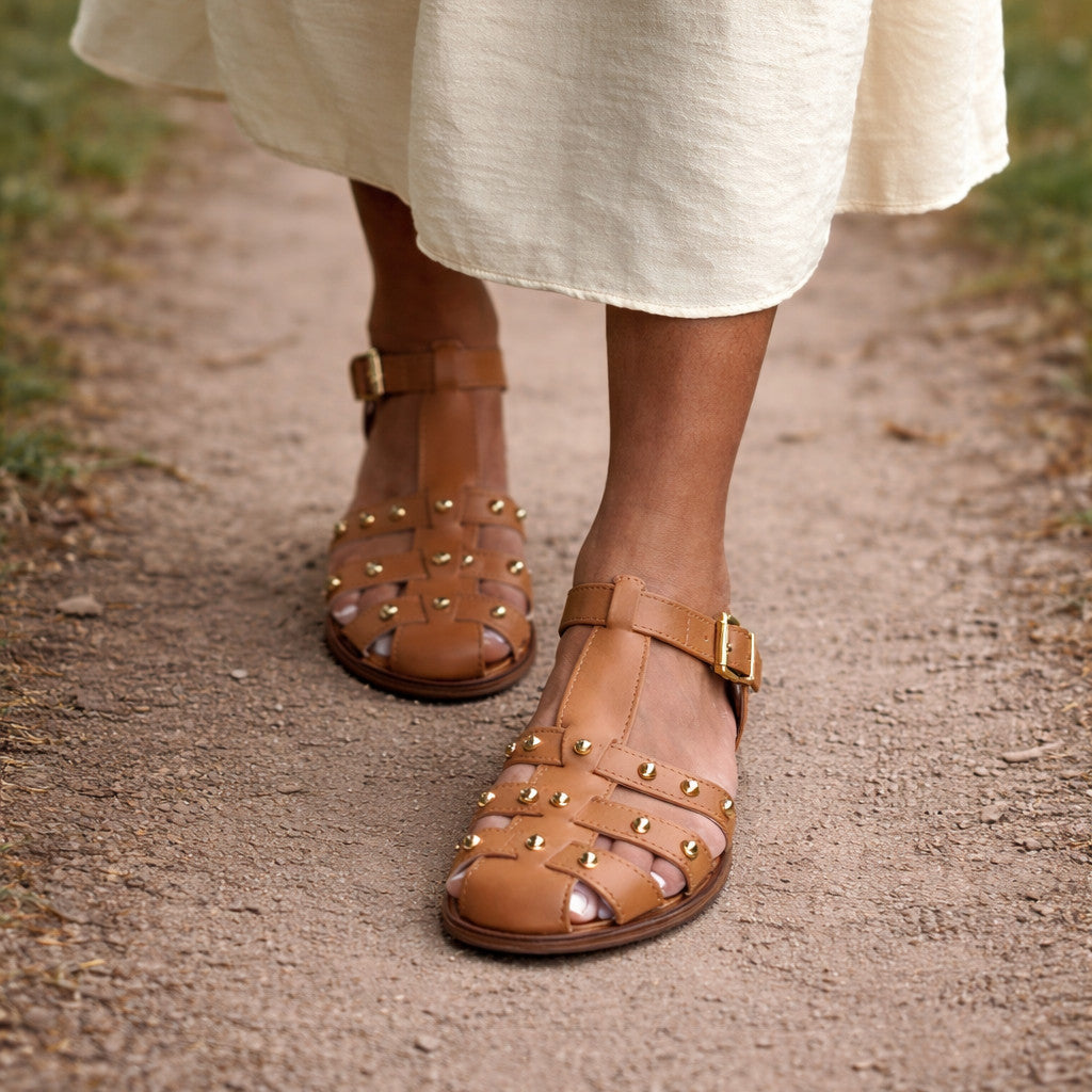 Sandália Feminina Ortopédica Aranha Moleca