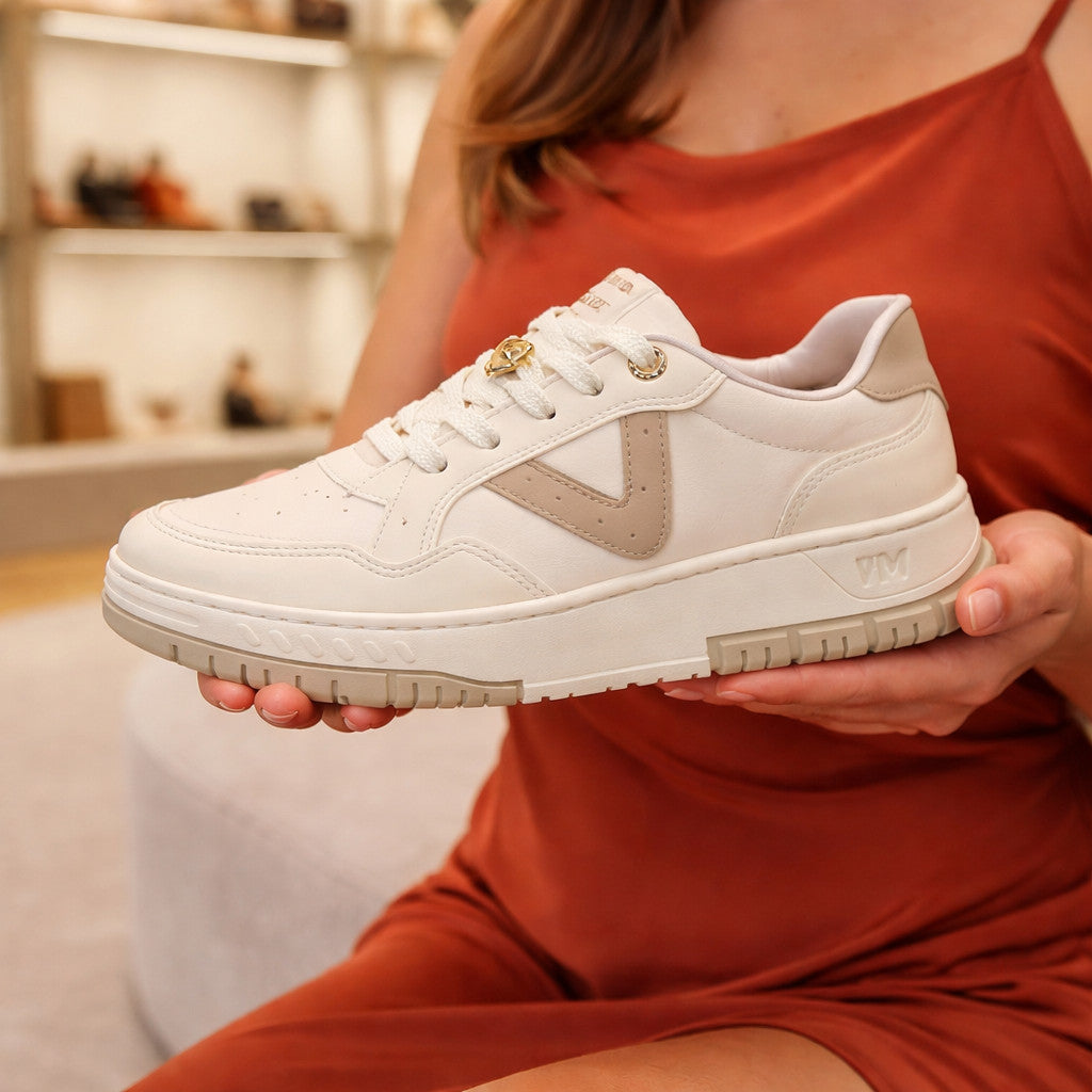 Tênis Feminino Casual Confortável Via Marte