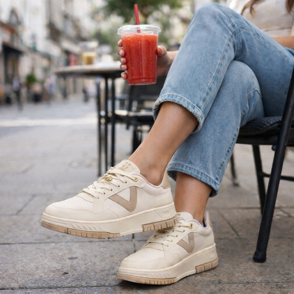 Tênis Feminino Casual Confortável Via Marte