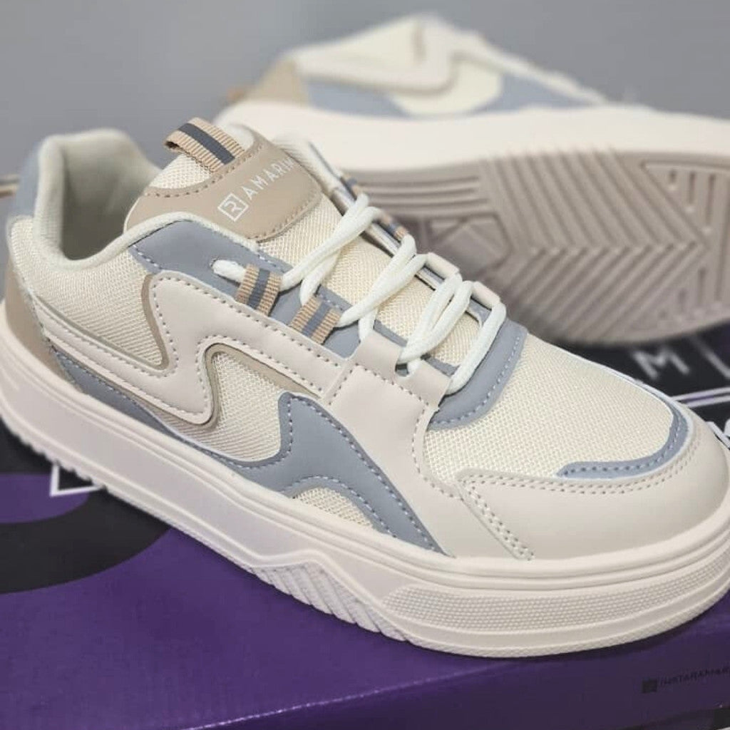 Tênis Plataforma Feminino Ramarim Refletivo Crystal