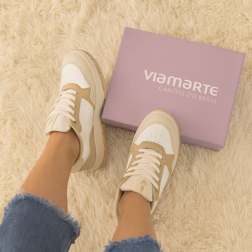 Tênis Feminino Nobuck Via Marte