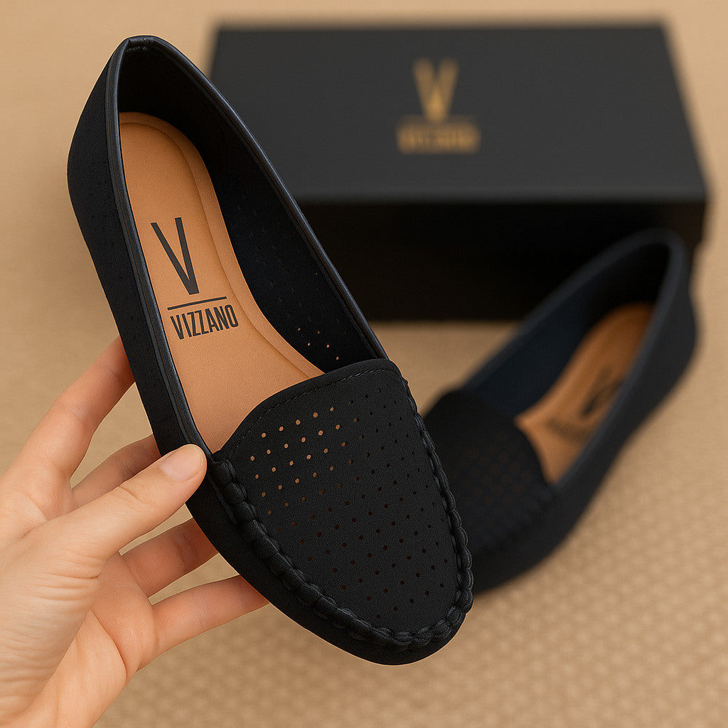 Mocassim Ortopédico Feminina Vizzano Plus