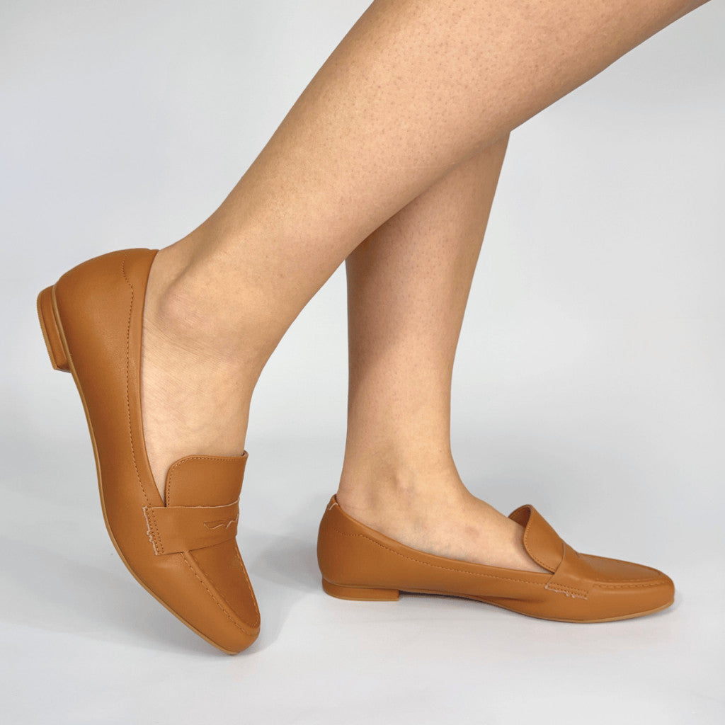 Mocassim Ortopédico Feminino Bico Fino Vizzano Confortável Elegante Casual Dia a Dia