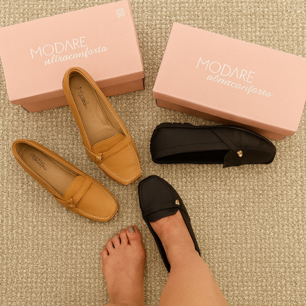 Mocassim Feminino Modare Ultra Conforto Napa