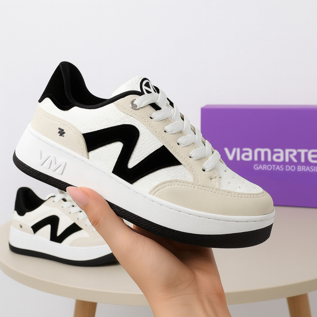 Tênis Feminino Via Marte Casual Confort Plus - Preço Promocional, Apenas hoje!