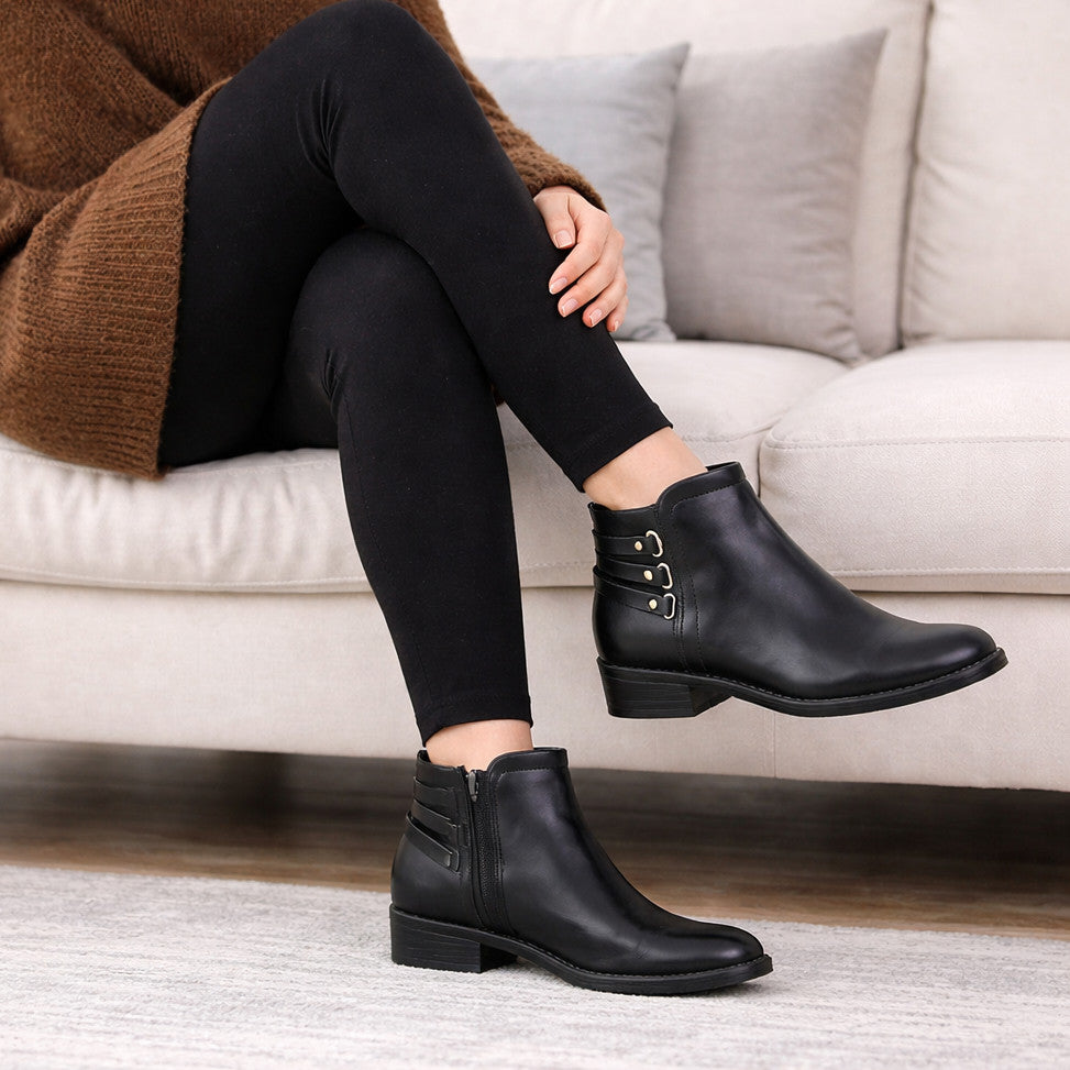 Bota Feminina Modare Casual Salto Baixo Leve Confortável