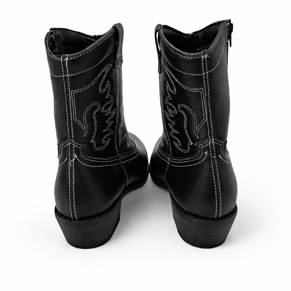 Bota Moleca Country Cano Curto Feminina Confortável