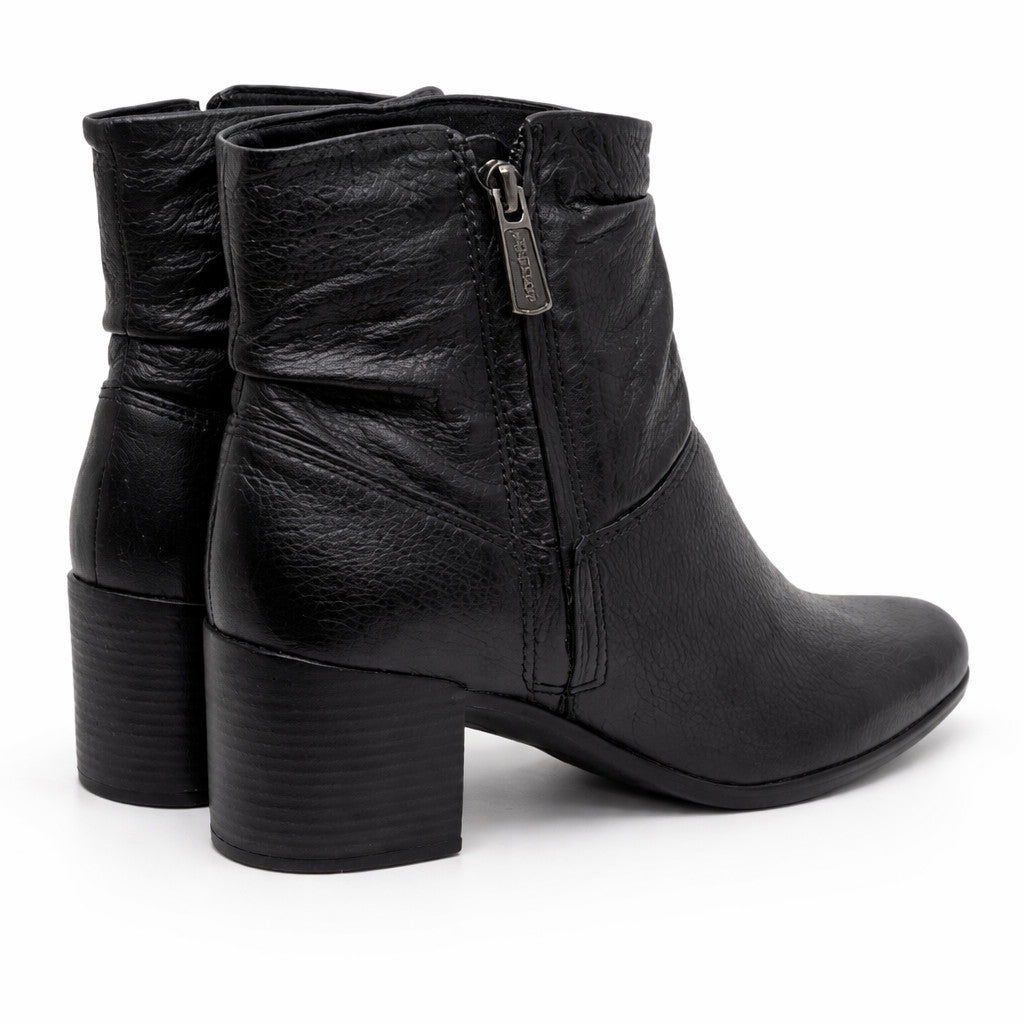 Bota Bottero Calce Facil Couro Legitimo Ziper