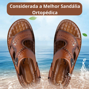 Sandália de Couro masculina