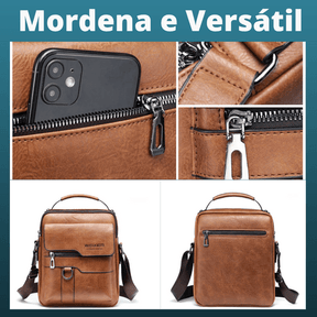 Bolsa de Couro Masculina Elegance