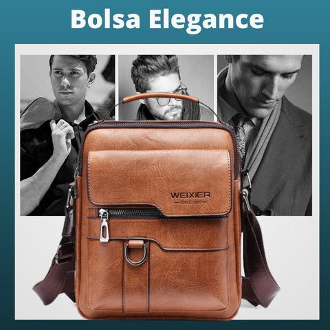 Bolsa de Couro Masculina Elegance