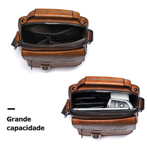 Bolsa de Couro Masculina Elegance